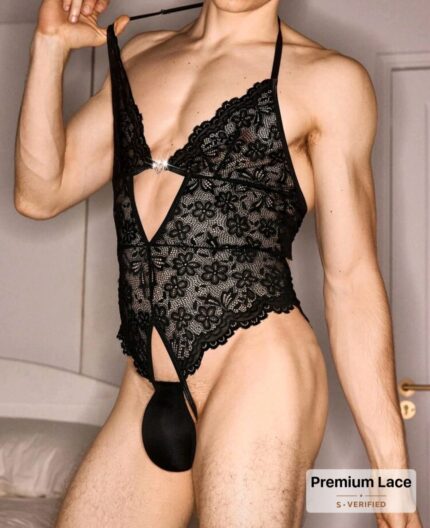 لانجري رجالي اسود